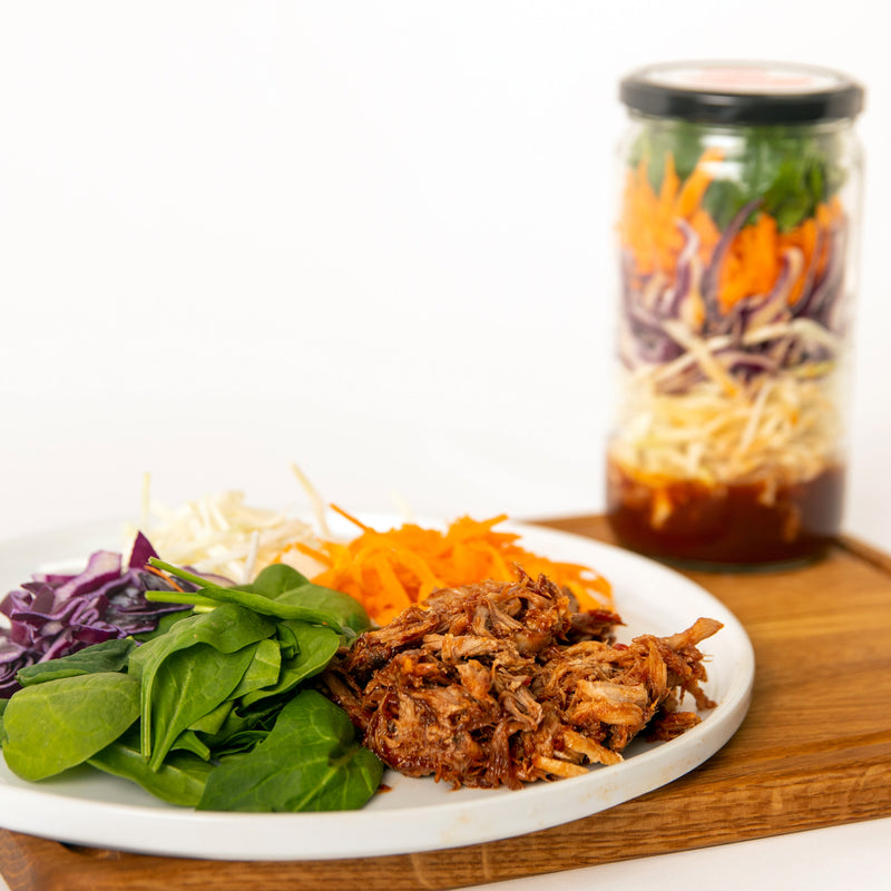 Backyard BBQ Meal in a Jar