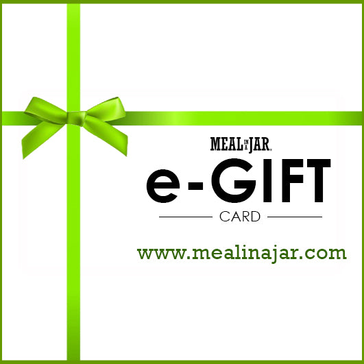 Meal in a Jar e-Gift Card 